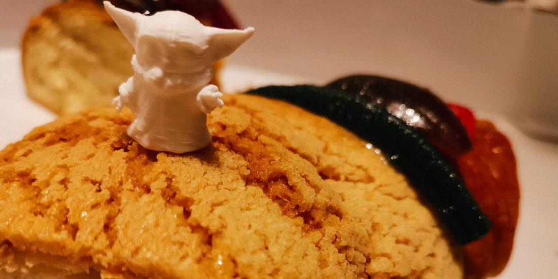 Rosca de Reyes de Baby Yoda