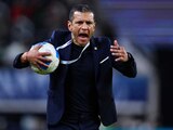Jaime Lozano da indicaciones durante la final de la Concacaf Nations League entre la Selección Mexicana y Estados Unidos.