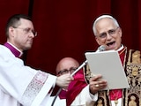 El Obispo de Roma en la misa de este domingo.