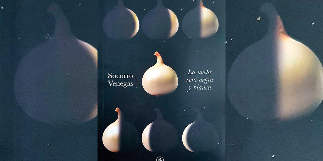 Portada del libro "La noche será negra y blanca"