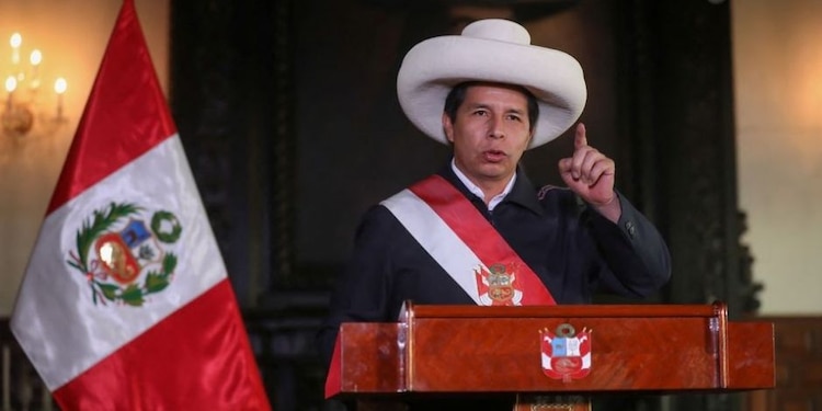 Pedro Castillo, expresidente de Perú.