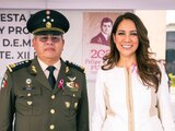 Libia Dennise García y Sedena afinan estrategia de seguridad para Guanajuato.
