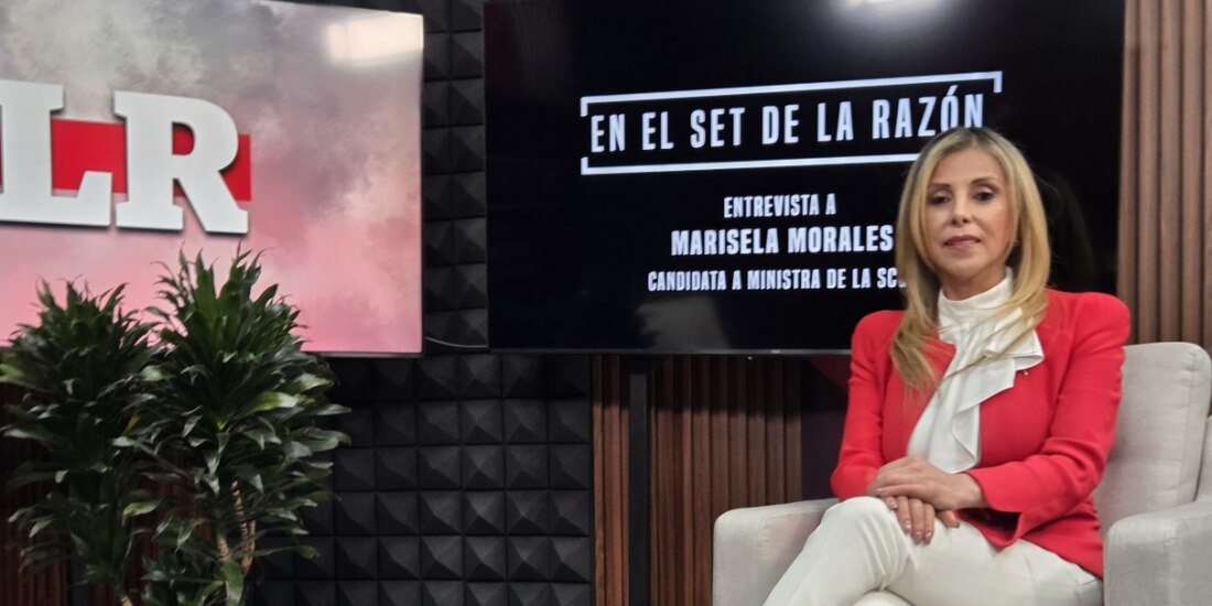 Marisela Morales, en entrevista con La Razón