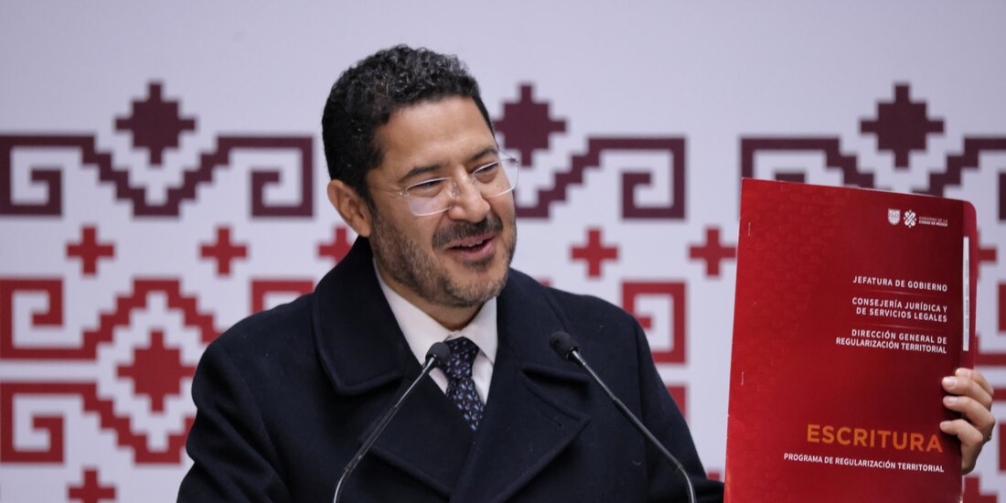 Martí Batres, Jefe de Gobierno de la Ciudad de México.