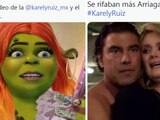 Memes del video íntimo de Karely Ruiz y Santa Fe Klan