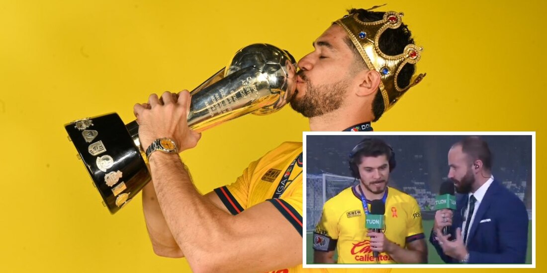 Henry Martín confronta a Marc Crosas en vivo tras salir campeón con el Club América