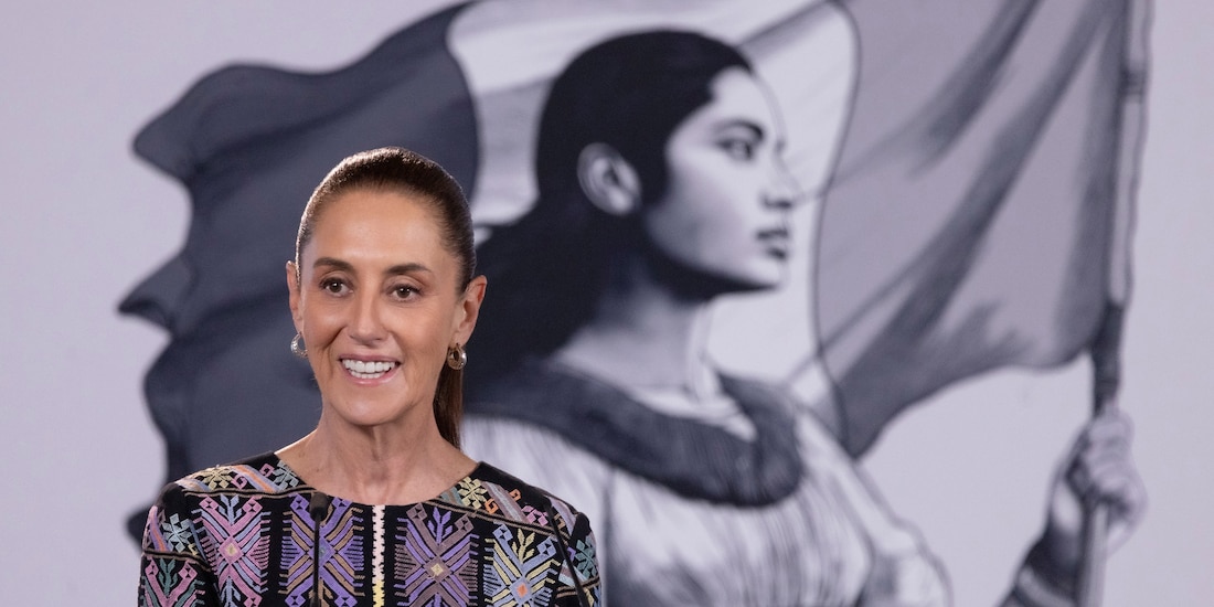 Claudia Sheinbaum, Presidenta de México.