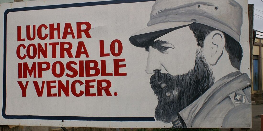 Propaganda a favor de Fidel Castro en Cuba <br>*Esta columna expresa el punto de vista de su autor, no necesariamente de La Razón.<br>