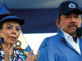El presidente nicaragüense, Daniel Ortega, y su esposa Rosario Murillo en imagen de archivo.
