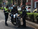 Operativos en la CDMX para detectar a motociclistas sin licencia.