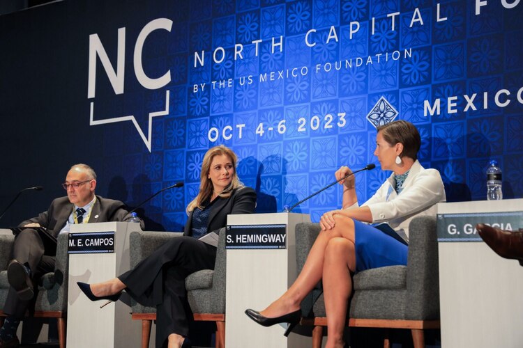 Campos resalta la posición de Chihuahua como quinto estado en exportaciones durante su intervención.