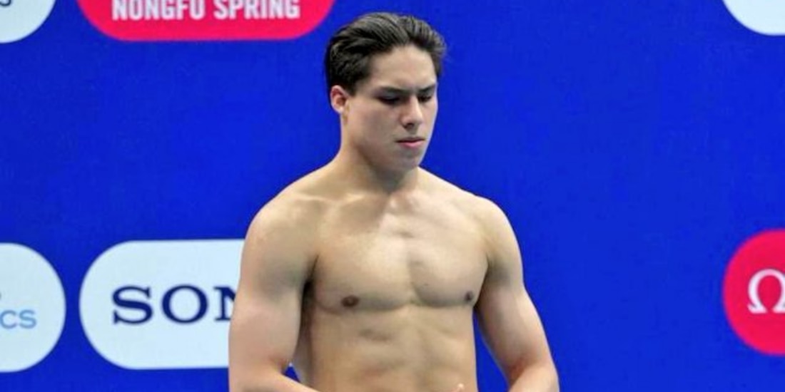 Osmar Olvera quedó en cuarto lugar en la final del trampolín de 3 metros.