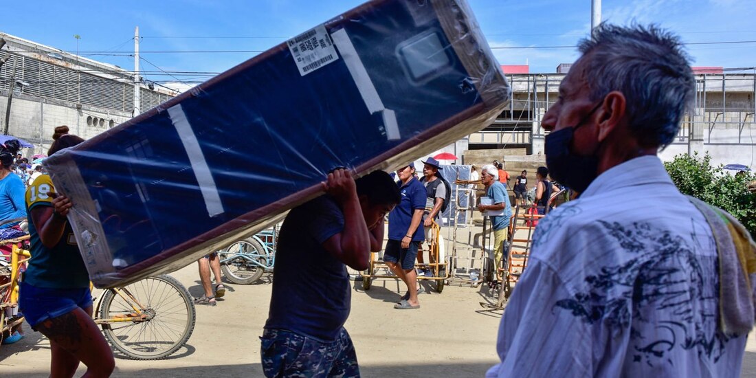 Hoy 2 de marzo seguirá la entrega de enseres.