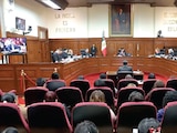Sesión del pleno de la Suprema Corte de Justicia, en imagen de archivo