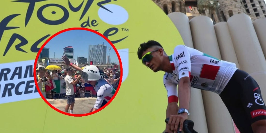 Isaac del Toro en el Tour de France 2026