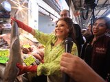 La candidata a jefa de Gobierno se compromete a transformar el mercado en un atractivo turístico.