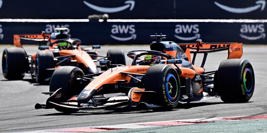 Lando Norris gana por primera vez en la temporada.