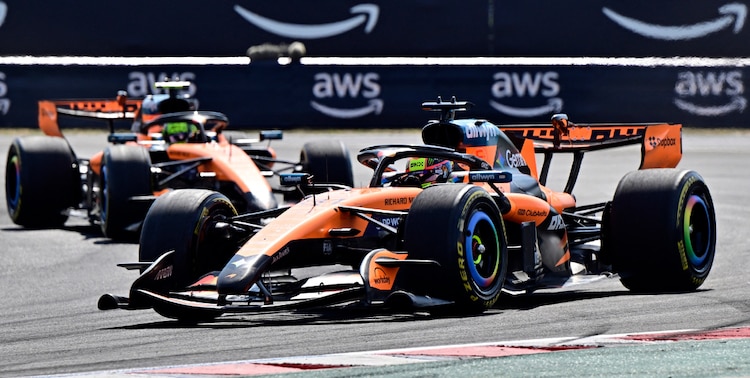 Lando Norris gana por primera vez en la temporada.