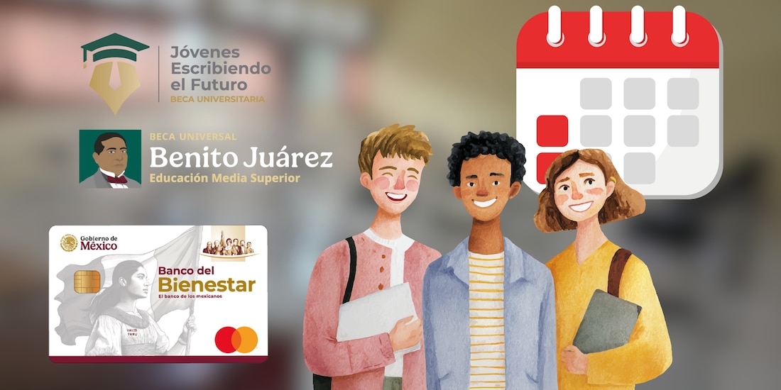 Beca Benito Juárez, depoósito doble de abril 2026