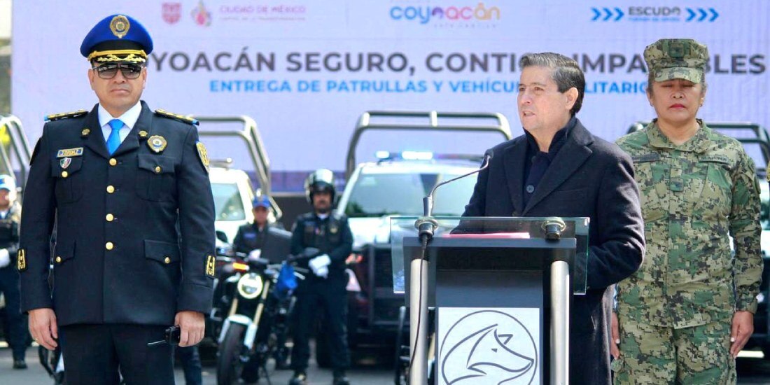 Coyoacán refuerza la seguridad en toda la demarcación con 40 nuevas patrullas.