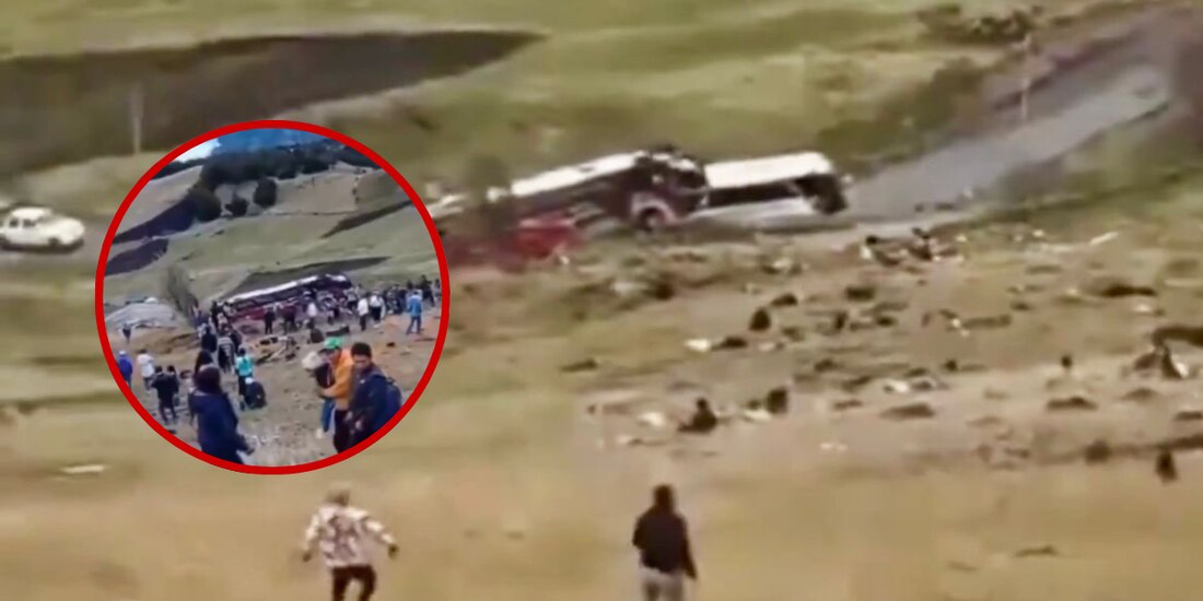 Accidente de autobús en Ecuador