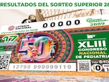 Resultados del Sorteo Superior 2889 del 3 de julio del 2026.