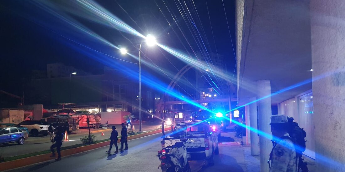 Patrullajes nocturnos en Acapulco para prevenir delitos y mantener la seguridad ciudadana.