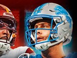 Commanders visita a Lions en la ronda divisional de los playoffs de la NFL.