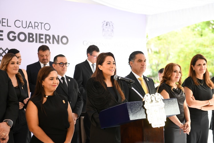 Tere Jiménez presenta balance de cuatro años de gobierno ante el Congreso de Aguascalientes