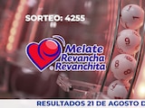 Resultados del sorteo 4255 del Melate, Revancha y Revanchita de este 21 de agosto del 2026.