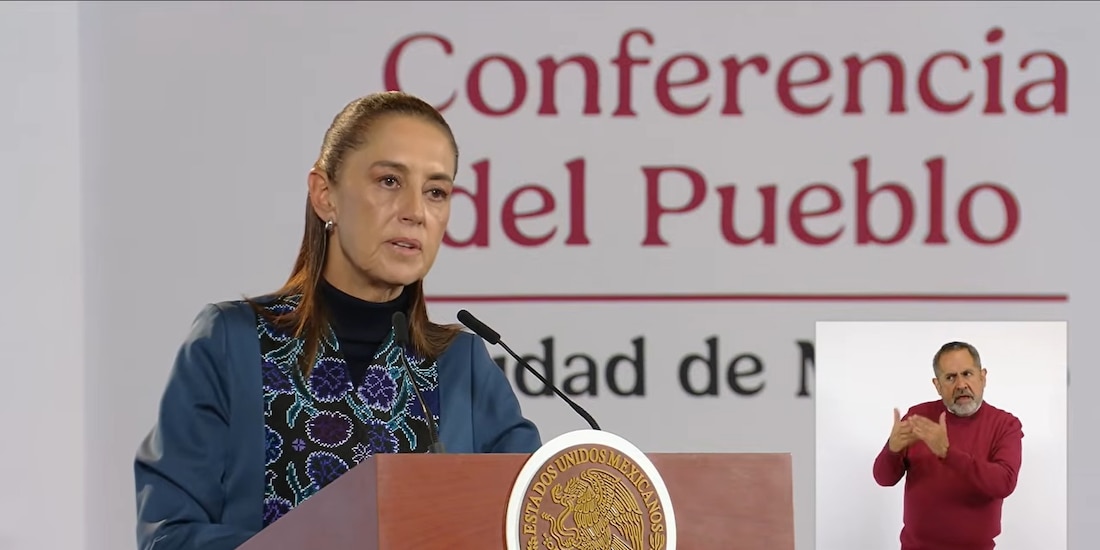 Claudia Sheinbaum, Presidenta de México.