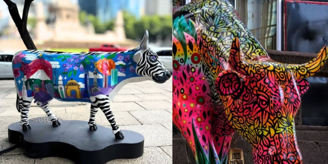 CowParade 2025 transforma Paseo de la Reforma en una galería de arte público.