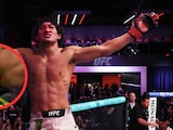 Raoni Barcelos salió en camilla tras su caída ante Raúl Rosas Jr. en UFC Vegas 121.