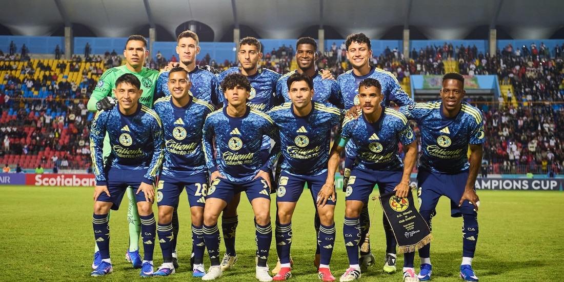 América en un juego de la Concachampions