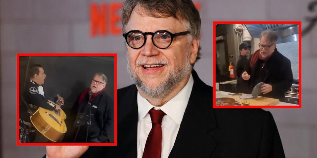 Guillermo del Toro en Sundance canta y hace tortillas