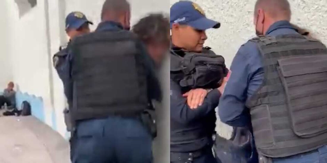 "No me toquen mis partes, porfa": dice el menor al que le hacen una revisión en el Parque México