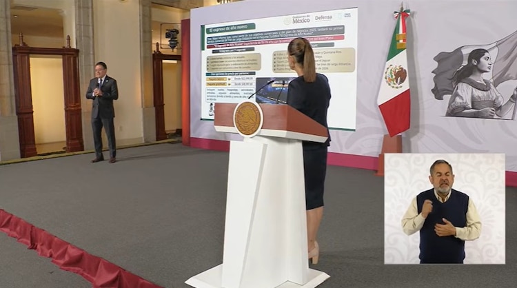 Conferencia de Claudia Sheinbaum.