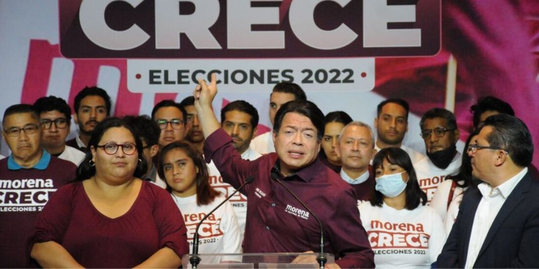 Mario Delgado, dirigente nacional de Morena.