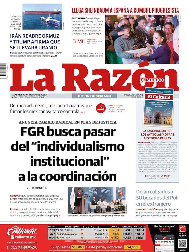 La Razón 18 Abril 2026