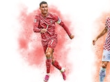 En la imagen los futbolistas Luka Modric y Cristiano Ronaldo