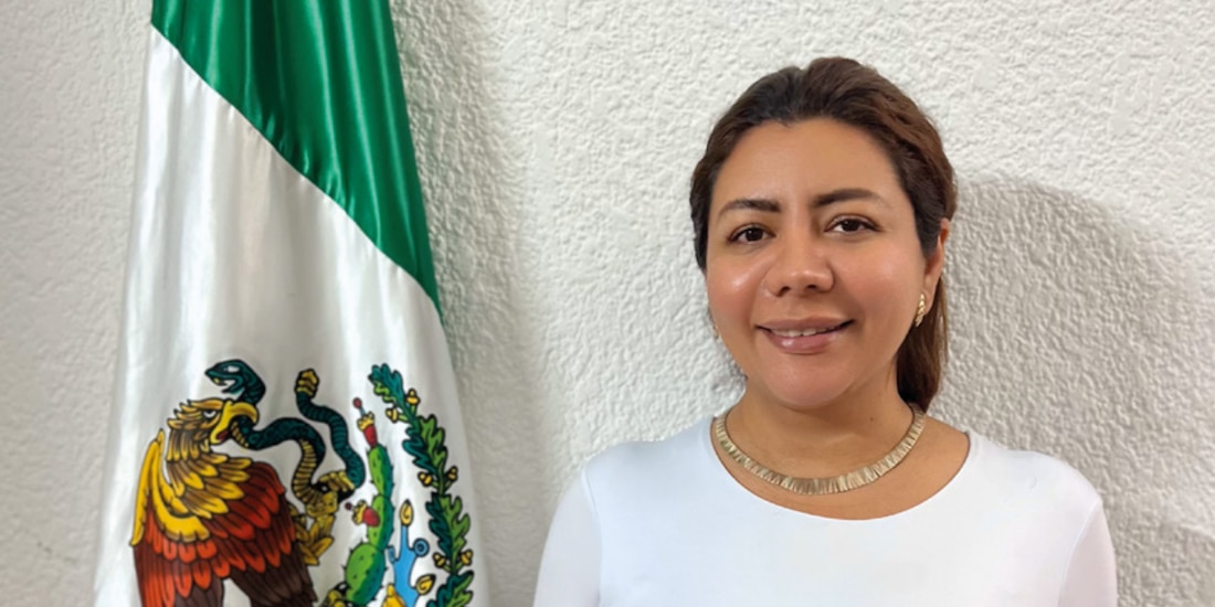 La presidenta municipal de Acatlán de Osorio, Guadalupe Lucero Bárcenas.