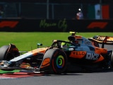 El McLaren de Lando Norris en el Gran Premio de México de la F1 2025.