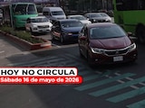Consulta cómo aplica el Hoy No Circula este sábado 16 de mayo de 2026 en la Ciudad de México y el Estado de México.