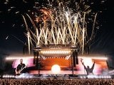 Foto de un concierto de Oasis