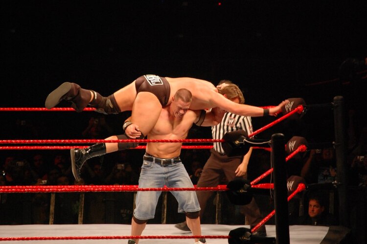 El luchador John Cena.