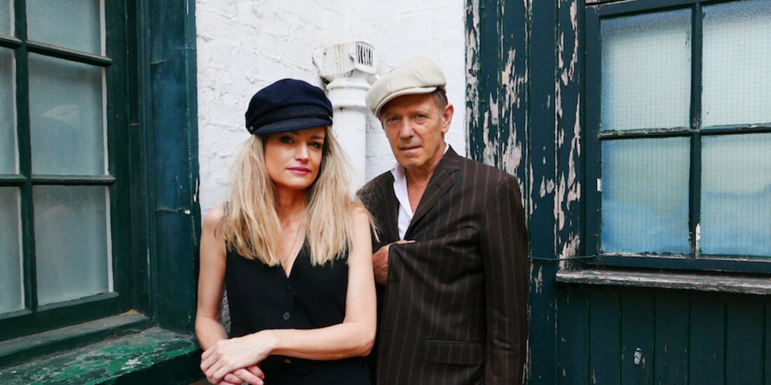 Galen Ayers y Paul Simonon, en una foto de archivo.