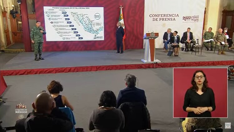 Fuerzas Armadas destacan labores de seguridad .