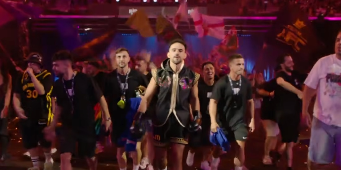 IlloJuan en su entrada a la velada del año 6
