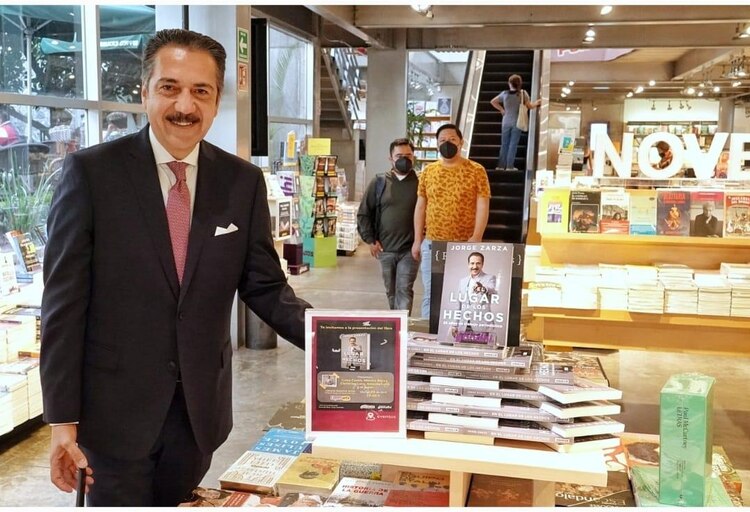 El periodista, al presentar su libro el pasado 5 de abril.