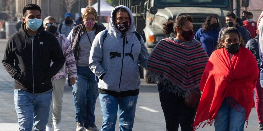 La SGIRPC recomendó utilizar al menos tres capas de ropa para evitar sentir los efectos del frío, así como crema humectante para proteger la piel de las bajas temperaturas.